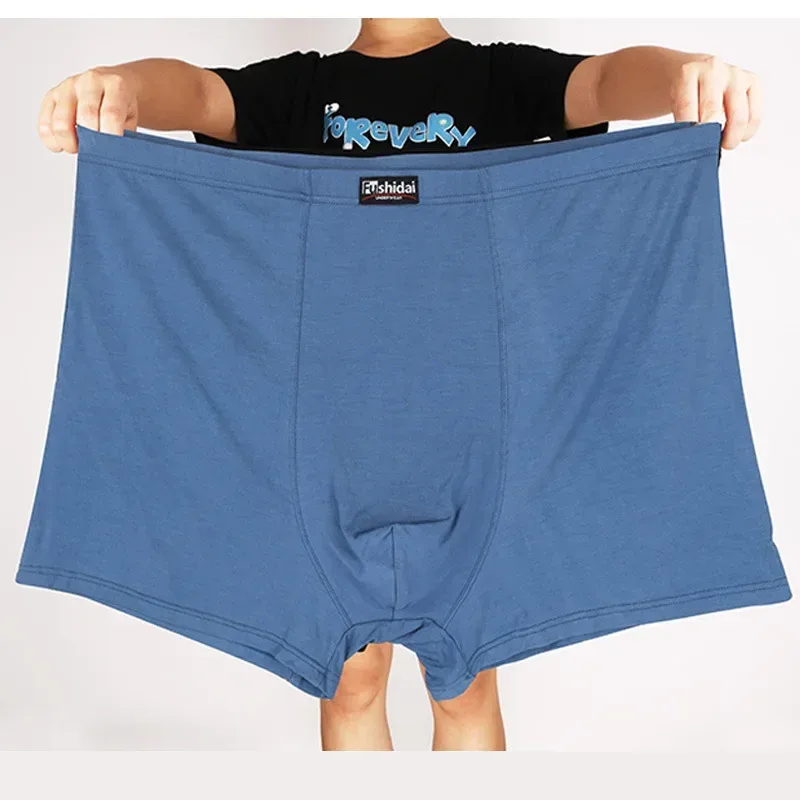 Boxershorts masculino calcinha modal 200kg macio 13xl roupa interior masculina plus size 12xl jumbo solto 9xl 5xl vermelho preto grandes boxers