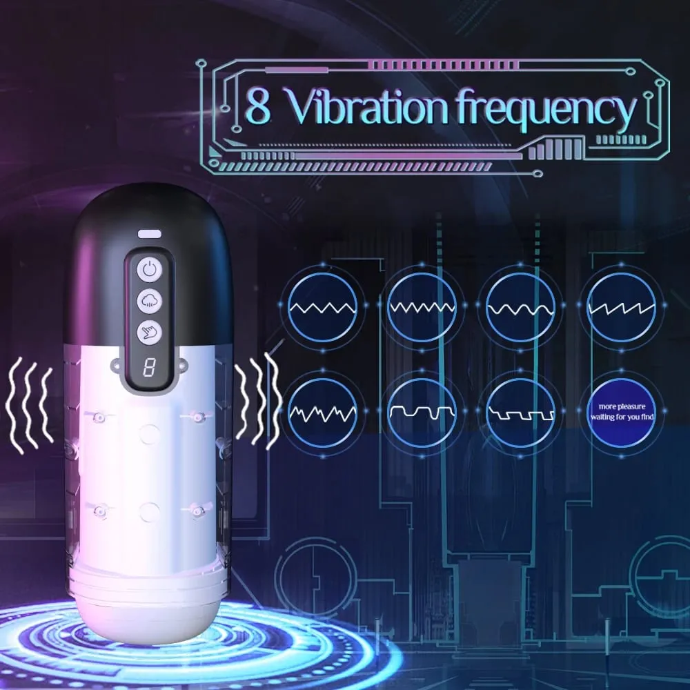 Automatic Sucking Masturbator for Men Penis Massager Real Vagina Pocket Pussy Penis Oral Male Masturbating Cup Adult Sex Toy