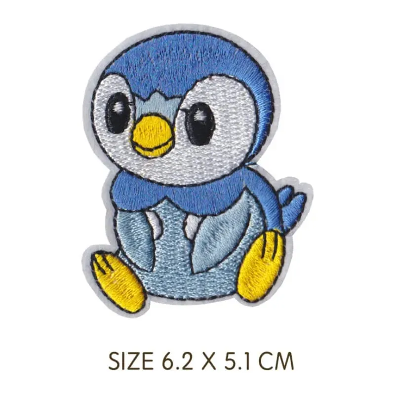 30 Style Cloth Patch Pikachu Charizard Clothes Stickers Sew on Embroidery Patches Applique Iron on Clothing Cartoon DIY Garment