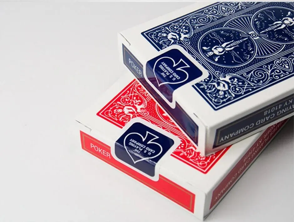 International Version จักรยาน Rider กลับเล่นไพ่สีฟ้า/สีแดงปกติดาดฟ้ามาตรฐานการ์ดเกมการ์ด Magic Trick นักมายากล Prop — image 6