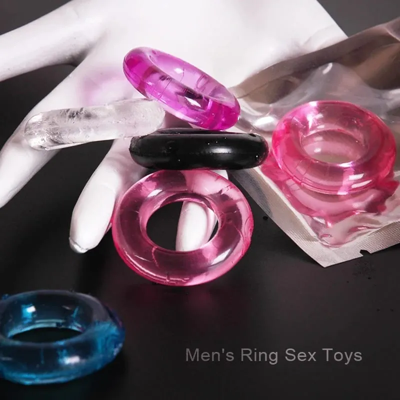 5-20pc brinquedos sexuais masculino atraso na ejaculação amplificador peniano bloqueio anel de esperma bdsm eróticos adultos bens íntimos acessórios exóticos — image 4
