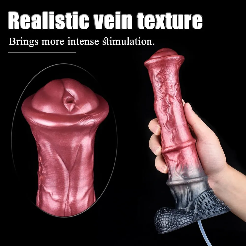 Squirting Horse Anal Dildos Monster Fake Penis G-Spot Stimulator Masturbation Butt Plug Cock Sex Toy For Women Men Flirting