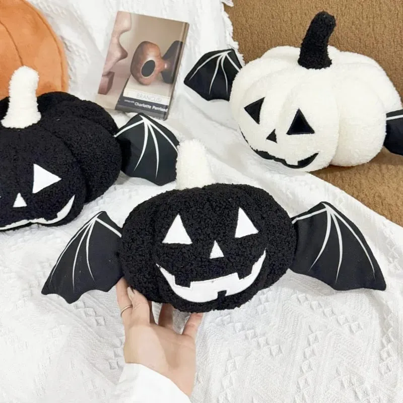 Festive Halloween Pumpkin Plush Pillow Soft Cushion Set Ghost Toy Gift Creative Home Decor for Kids Adults Party Essentials