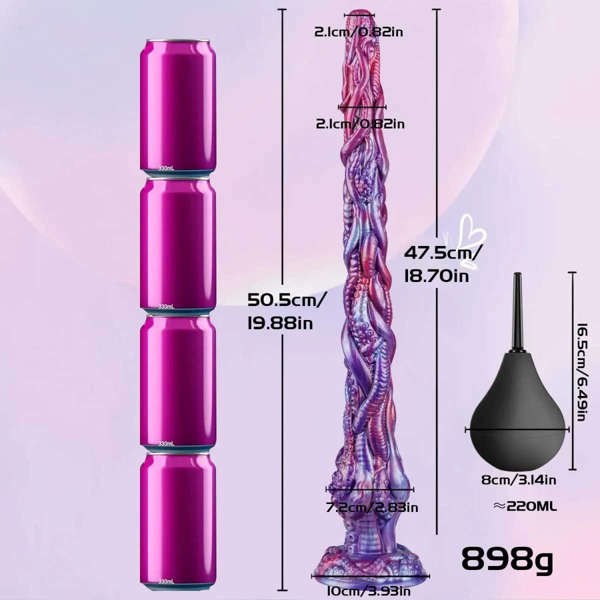 Octopus Tentacles Ejaculation Dildo Extra-Long Monster Dick Anal Plug Squirting Penis Buttplug Παιχνίδια σεξ ενηλίκων για άνδρες γυναίκες BDSM