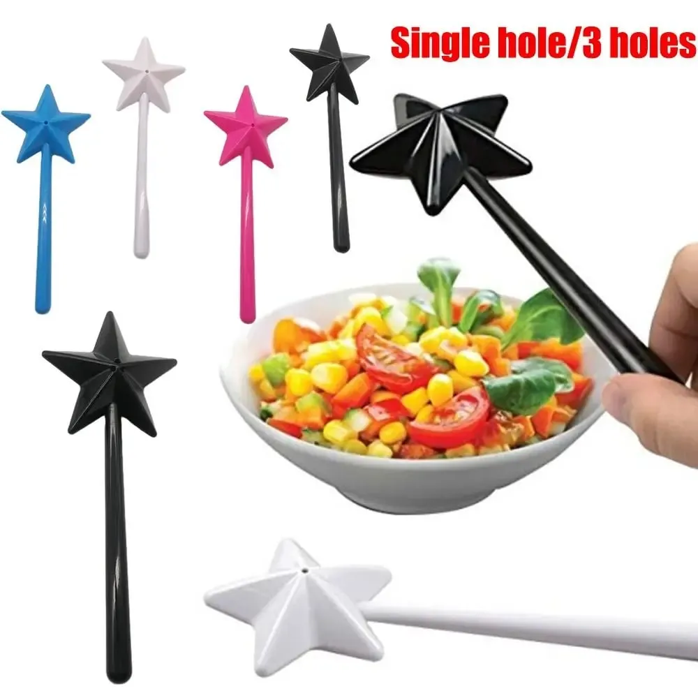 Agitatori di sale e pepe portatili Ricaricabili Magical Star Wand Dispenser di spezie Set di agitatori di condimento Forniture per barbecue per cucina e sala da pranzo