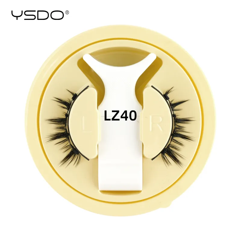 Magnetic Eyelashes Reusable Winged Magnetic 3D Mink Lashes Long-Lasting No Glue Needed False Eyelashes With Tweezer Makeup
