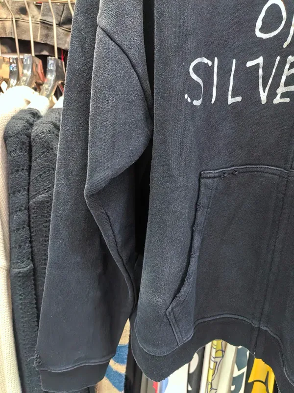 Nouveau surdimensionné PALY sweat à capuche pour homme femme lavé noir endommagé meilleure qualité décontracté Vintage Cardigan Zip sweats
