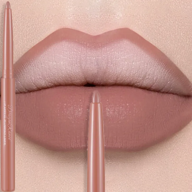 Multi Color Matte Lip Liner Crayon Velvet Waterproof Lip Pencil for Outline & Fill Lips Long Lasting Non Stick Lip Makeup