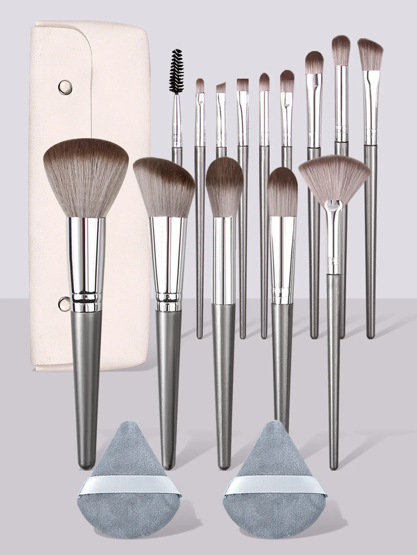 17PCS Makeup Brush Set Soft Fluffy Professional Cosmetic Foundation Powder Eyeshadow Kabuki Blending Make Up Brush Beauty Tool — image 2