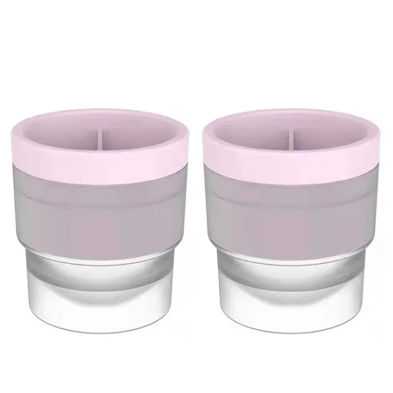 Ice Maker Food Grade Sphere Ice Mold Stackable Slow Melting DIY Ice Ball For Cocktail Whiskey Drink Home Bar Tools