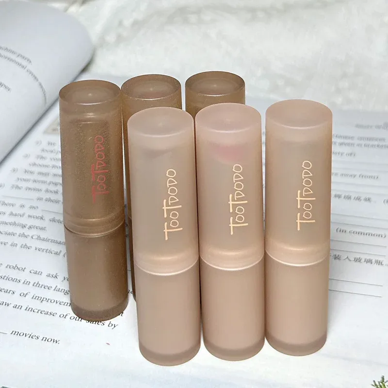Toot Dodo Matte Lip Mud Cool Brown Low Saturation Waterproof Long Lasting Misty Lip Makeup