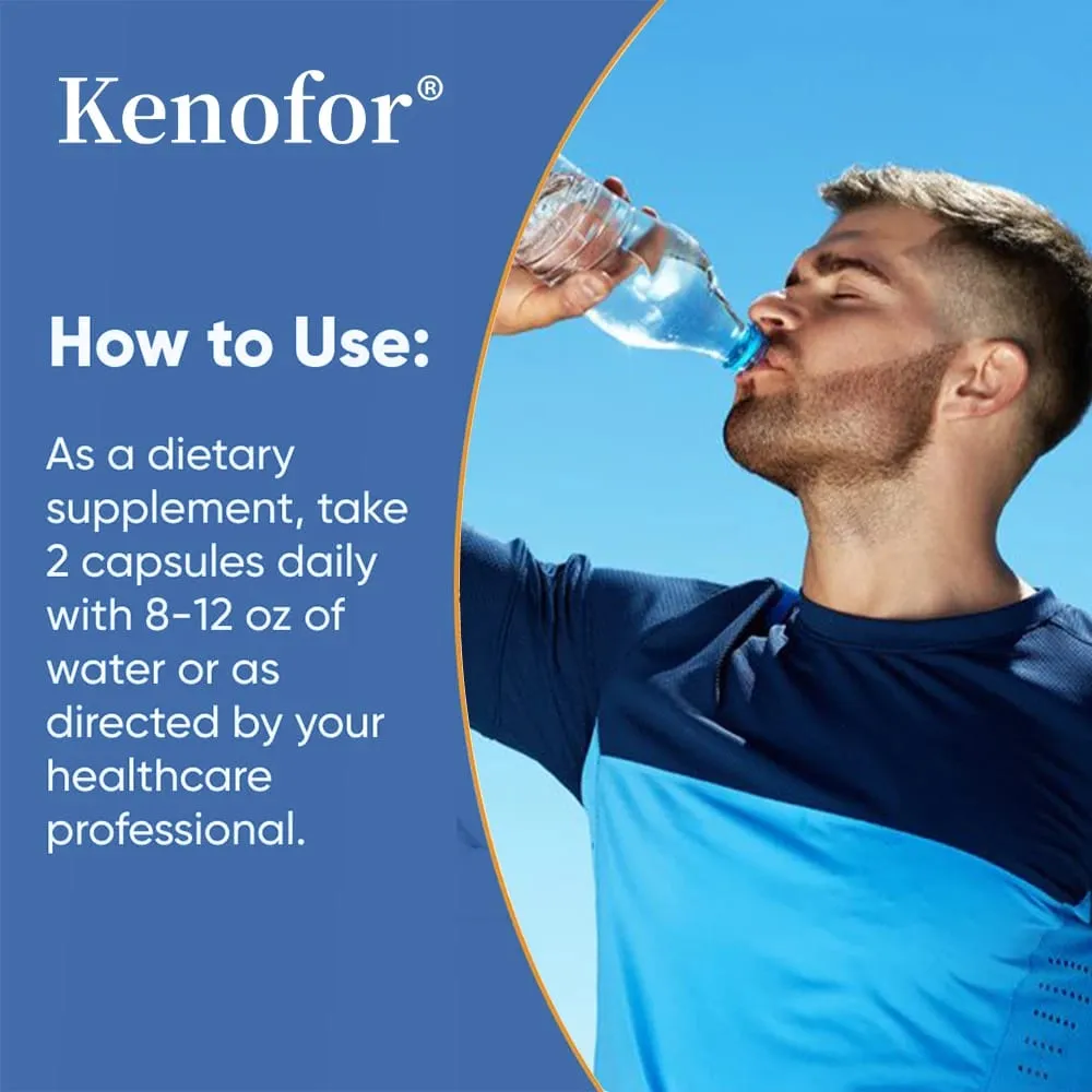 Kenofor NAD+ Supplements with Resveratrol - Anti-Aging Supports Natural Energy - Improve The Immune System Veggie Capsuels