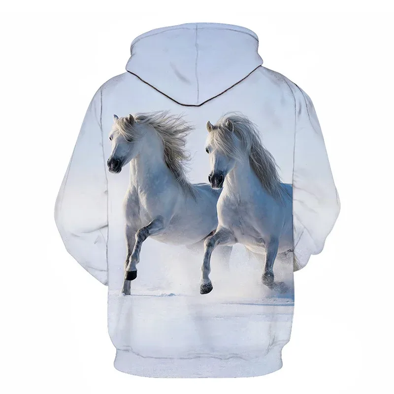Horse Win Instant Success 3D Print Hoodies Interesting implication Animal Design Men Women Streetwear Pullover Casual Sweatshirt