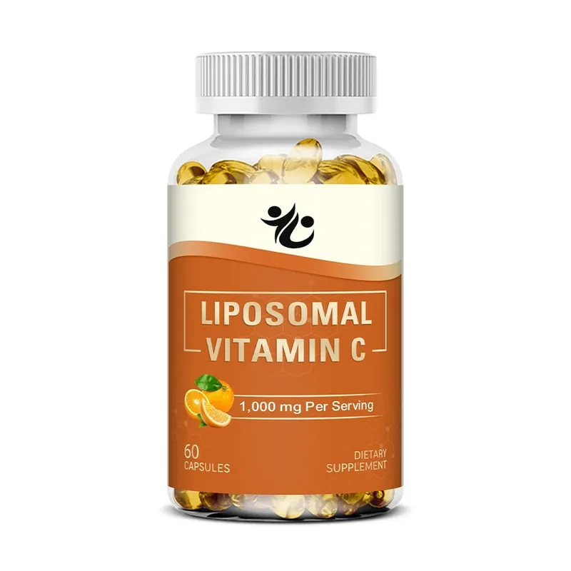 리포솜 비타민 C 1000mg 캡슐 - 면역 방어 콜라겐 생산 지원 피부 윤기 인지 및 순환기 건강 — image 11