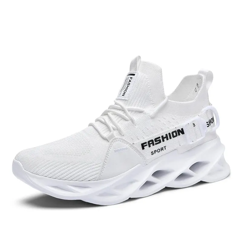 Sneakers Men Mesh Breathable Casual Men Shoes Unisex Light Soft Thick Sole Hole Couple Shoes Athletic Sneakers Women Shoes