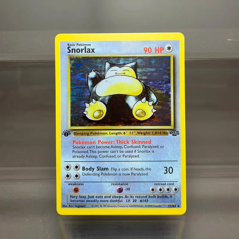 PKM Proxy Cards Jungle Classic 1996 1st Edition Gyarados Magneton Cards Collection PTCG Jolteon Foil Card (NG)