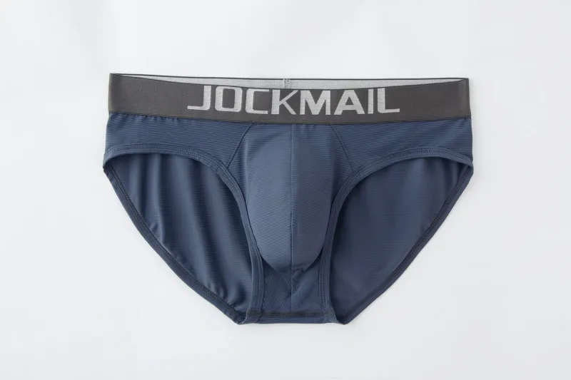 Herr Underkläder Shorts Sexig Lågformad Randig Bikini Athletic Supporters Kalsonger Sovkläder Nylon Snabbtorkande Andas