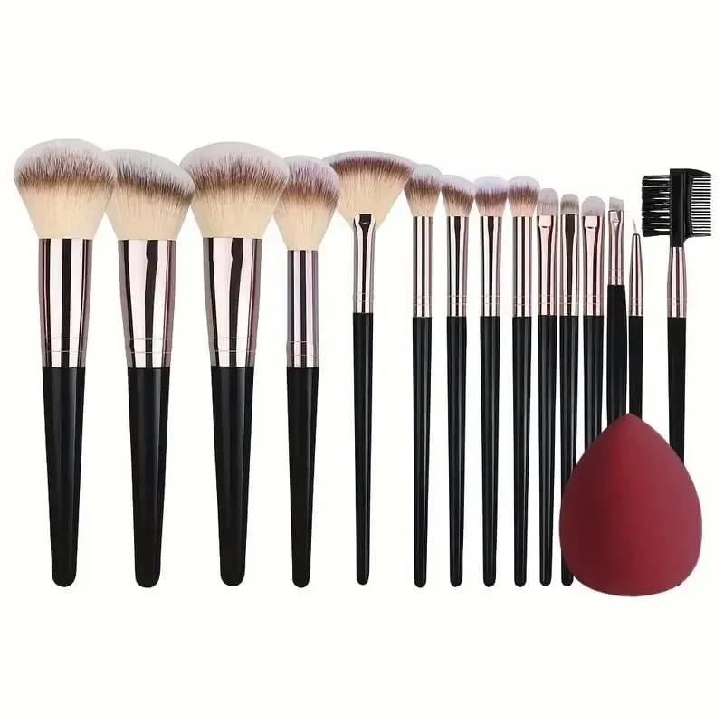 Professional 3/20PCS Makeup Brushes Set Soft Fluffy Eyeshadow Foundation Concealer Blending Blush Brush Kabuki Women Beauty Tool — image 10