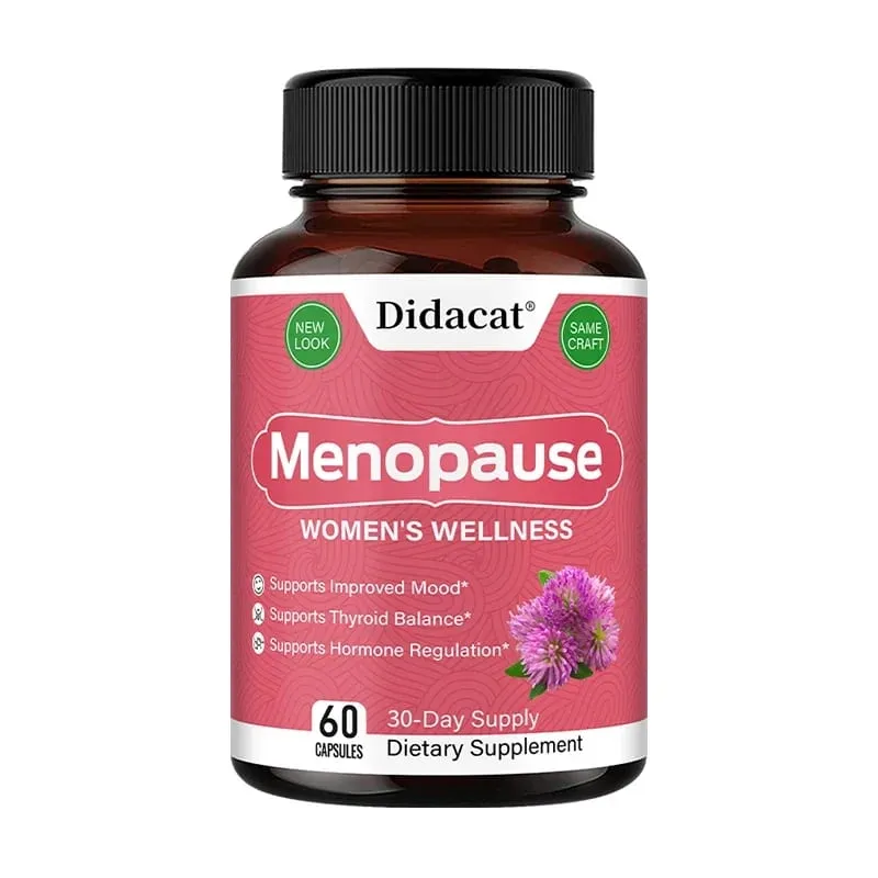 Menopause Relief Capsules Support Weight Management Improves Metabolism Mood Supplements Anti-Stress Fatigue and Anxiety