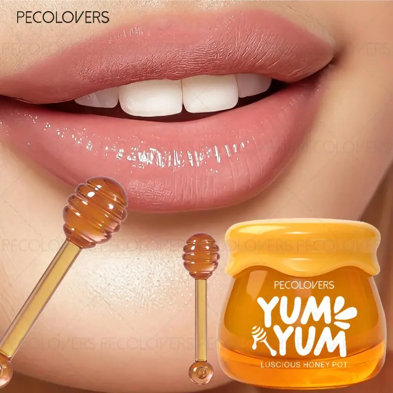 1PC Fruit Honey Pot Lipstick Can Moisturize Lips for A Long Time and Can Be Applied Repeatedly To Nourish Lips and Make Up Lips — image 2