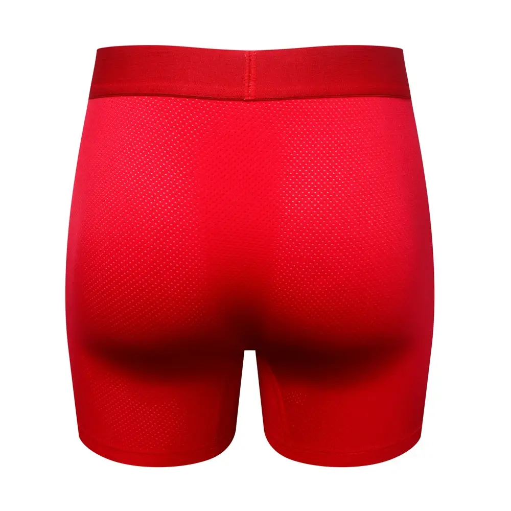 Intimo da uomo sexy Boxer da uomo 3D Custodia a forma di amaca Progettato Pannelli in rete traspirante Boxer da uomo Tronco Mutande maschili
