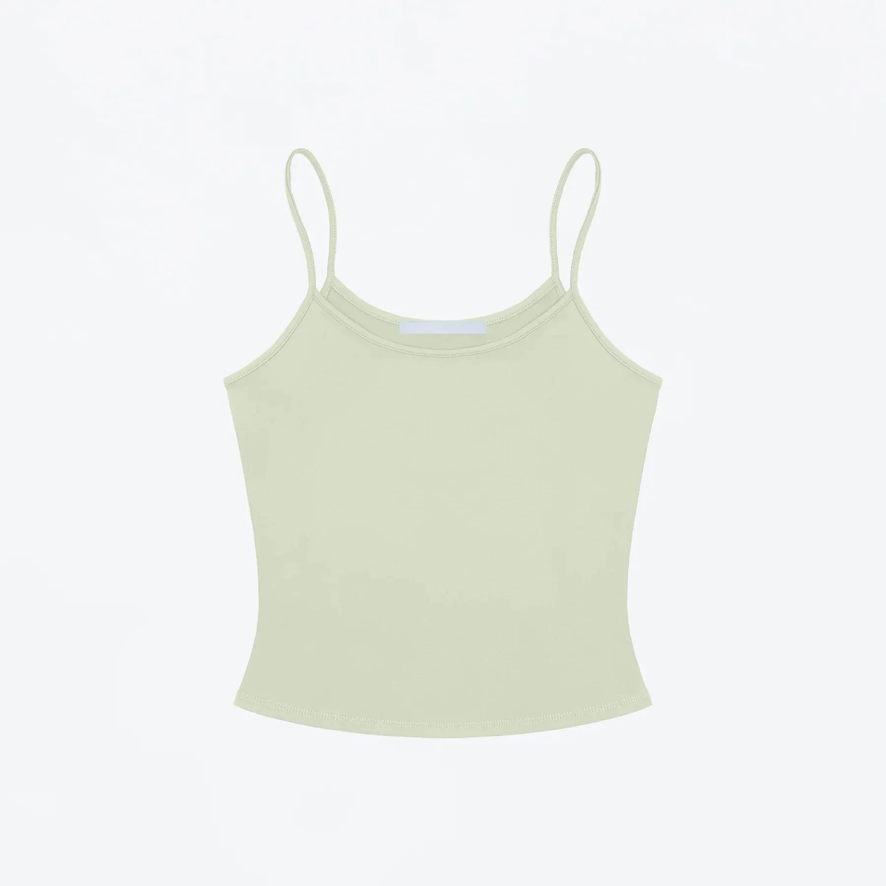 Tank Summer Solid Color Slim-Fit Camisole Basic Versatile Slimming Sleeveless Top Multi-Color Basic Versatile Top for Daily Commute Slim-Fit Camisole