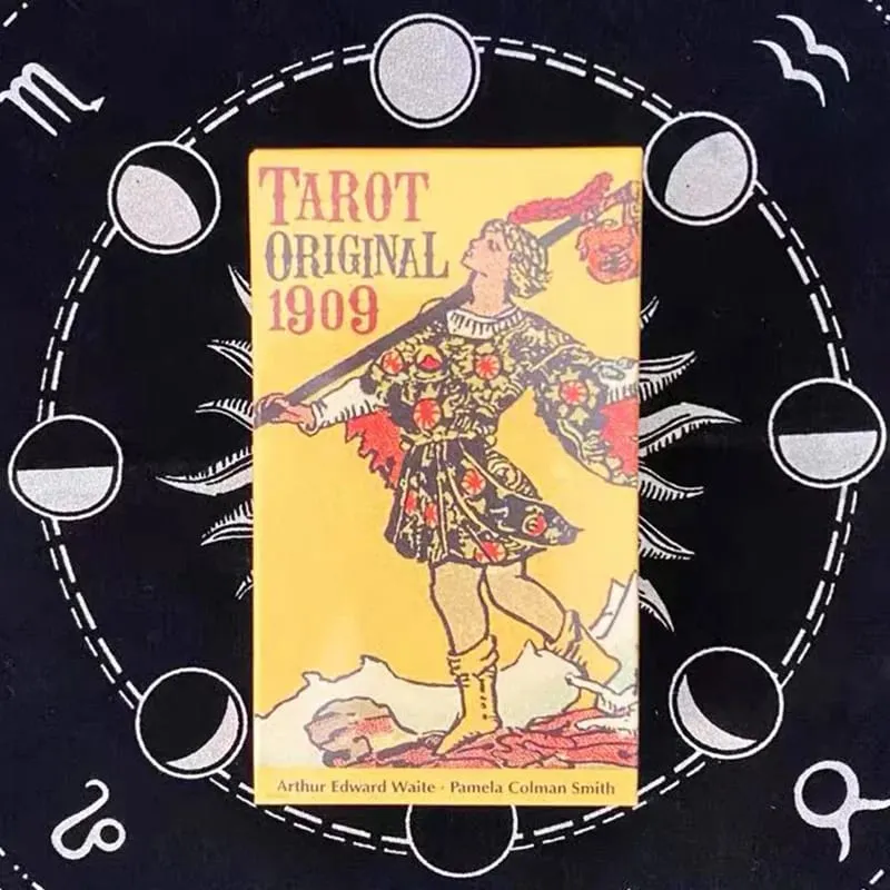 The Rider Waite Smith 1909 Tarocchi Oracle Deck per principianti Inglese Spagnolo Classic Divination Edition Gioca al gioco — image 5