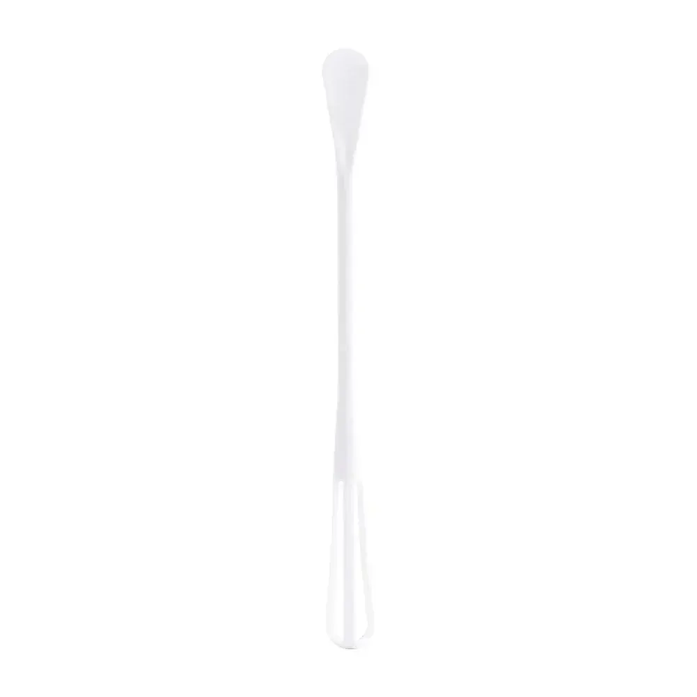 1PC Egg Whisk Plastic Multifunctional Mini Hand Egg Beater Kitchen Utensil with Teaspoon Egg Baking Tools Cream Stirring Stick