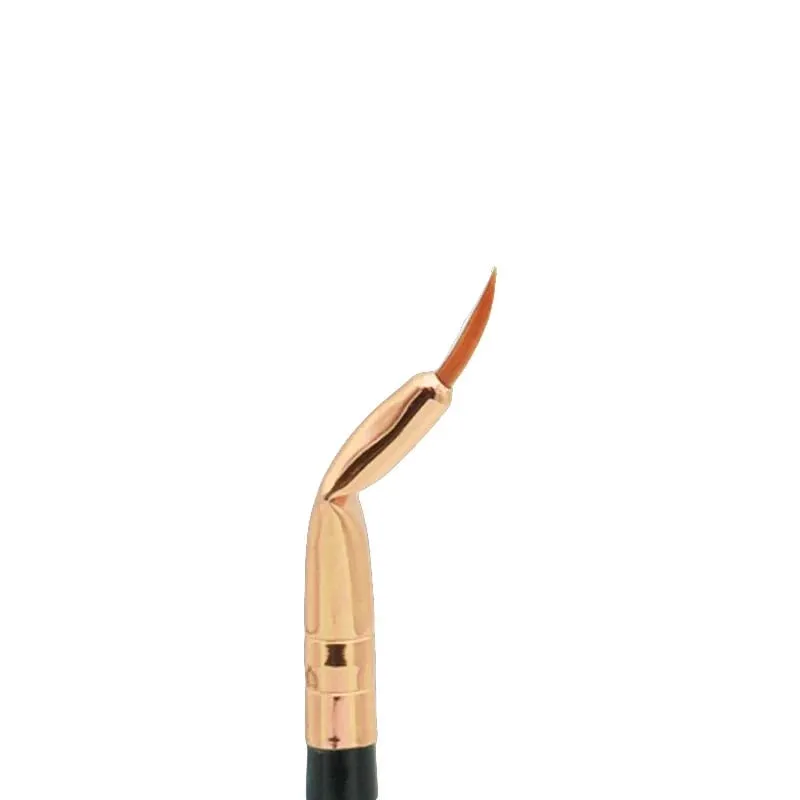1Pc Bent Liner Makeup Brushes Precision Angled Eyeliner Brush Eyeshadow Eye Brow Tool Detail Eye Liner Precision Cosmetic Tools