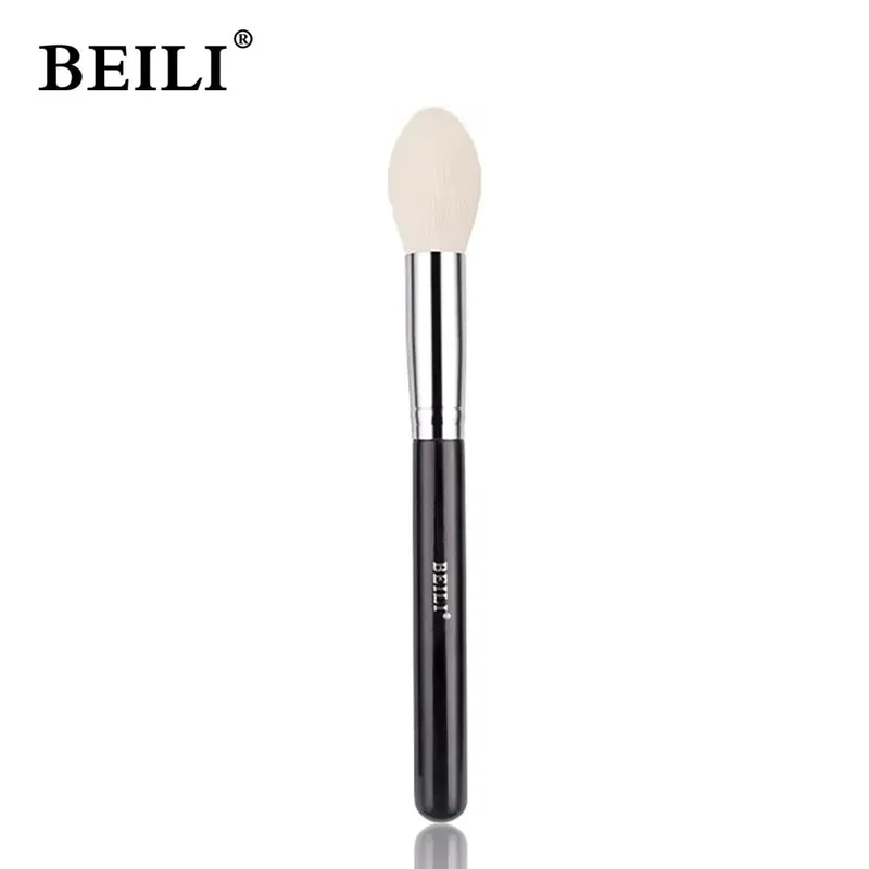 Black Foundation Make up Brush Cream Foundation buffing Makeup Brush Big Foundation Brush Synthetic Hair Face Makeup Tool — image 20