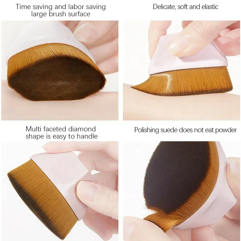 Make up New Magic Makeup Brush Beauty Powder Face Blush Brushes Portable Professional Foundation Brush Large Cosmetics Soft Base — image 5