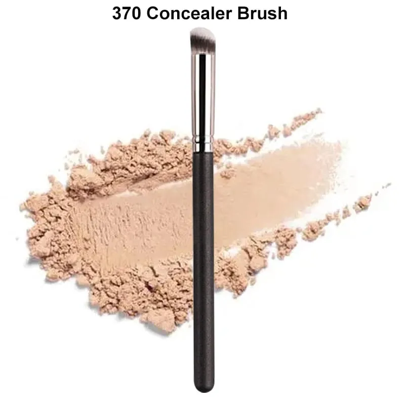 3pcs Beveled Foundation Concealer Makeup Brushes Seamless Cover Synthetic Dark Circle Liquid Cream Cosmetics Contour Brush Tool — image 5