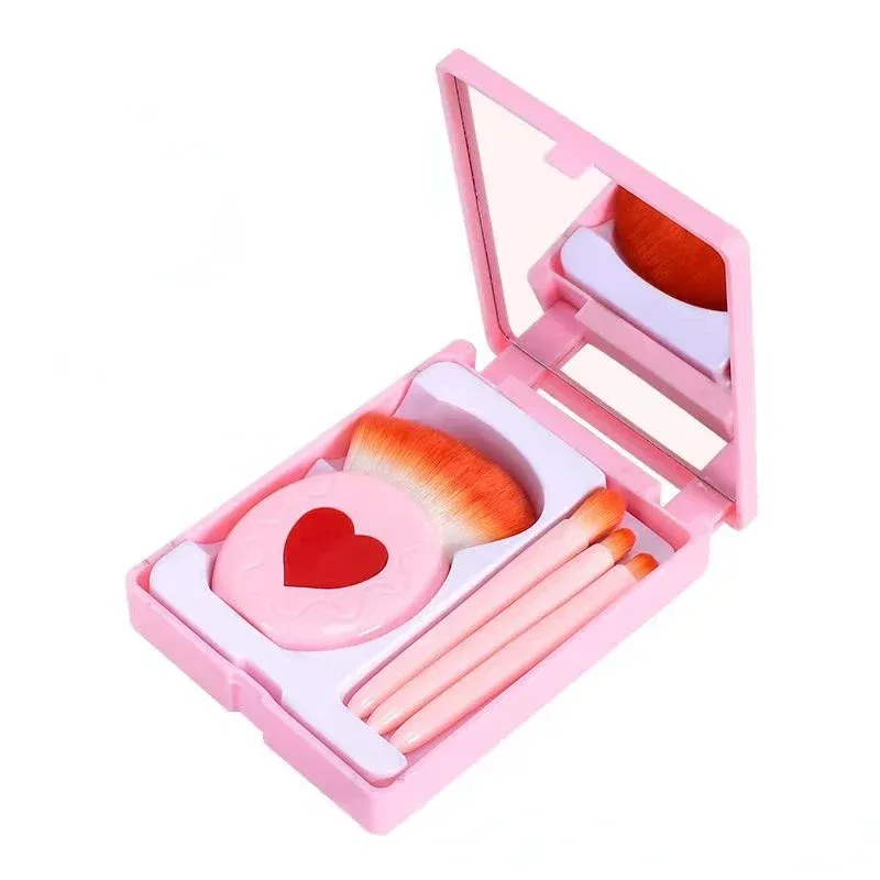 5-10Pcs Purple Makeup Brushes Set with Storage Bag Eye Shadow Powder Foundation Sculpting Highlighter Eyebrow Brush Professional