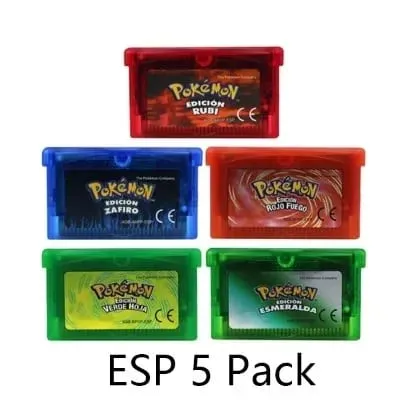 GBA Video Game Cartridge Console Card Pokemon Emerald Ruby FireRed LeafGreen Sapphire Multi-language for GBA/NDS — image 10