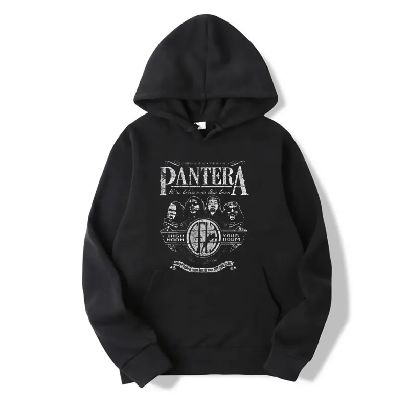 2026WinterNew Hoody PANTERA Band Pullovers COWBOYS FROM HELL Print Hoodies Men Women Vintage Fashion Hip Hop Oversized Swatsirts — image 20