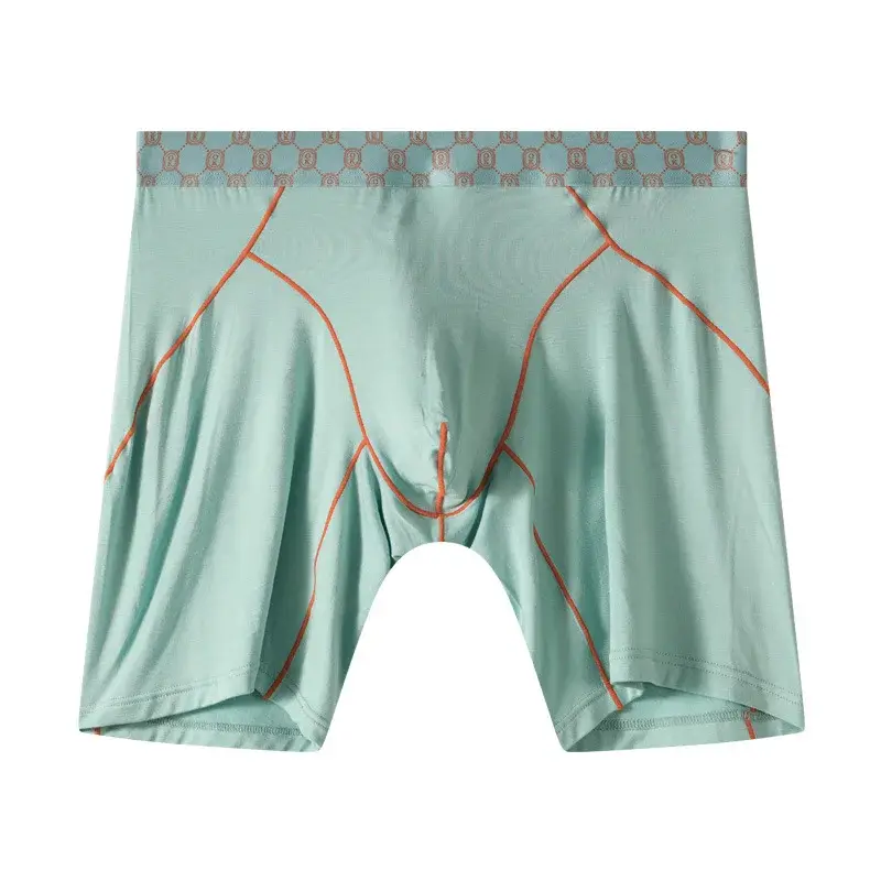 Nam Võ Sĩ Sợi Tre Quần Lót Người Quần Lót Homme Ropa Thoáng Khí U Lồi Túi Dài Quần Lót Plus Kích Thước Quần Lót Boxer M-XXL