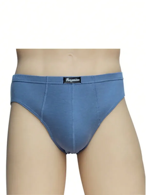 6pcs Random100% Cotton Mens Briefs Plus Size Underwear 5XL/6XL Men's Breathable Solid Sexy Comfortable Shorts