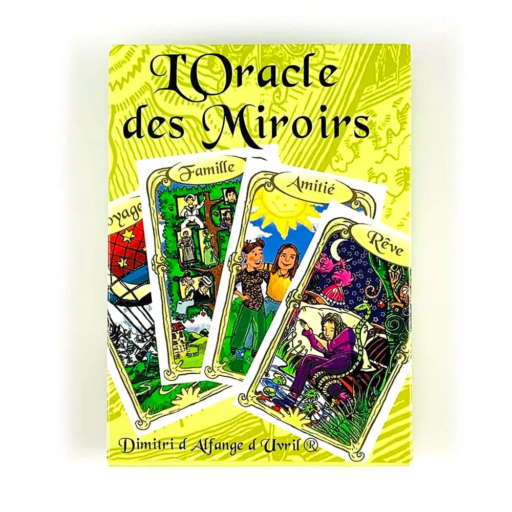 L'Oracle Des Miroirs Oracle Cards French Version Mystical Divination Card Game With Guidebook For Collectors & Beginners — image 2