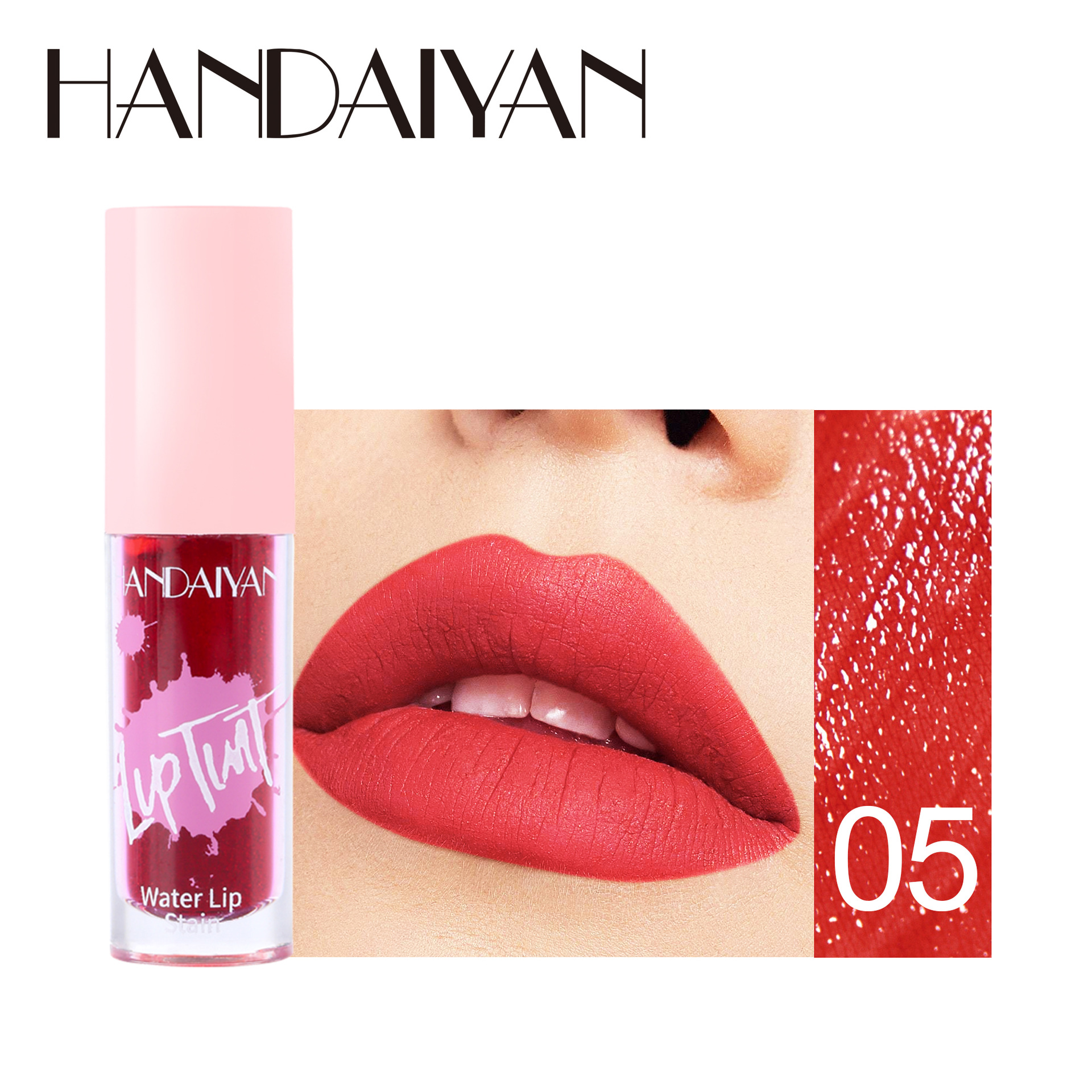Multi-use 6 Colors Lip Gloss Cheek Tint Long Lasting Moisturizing Lip Dye Blush Makeup Lip Stain Glossy Lipgloss Cosmetics