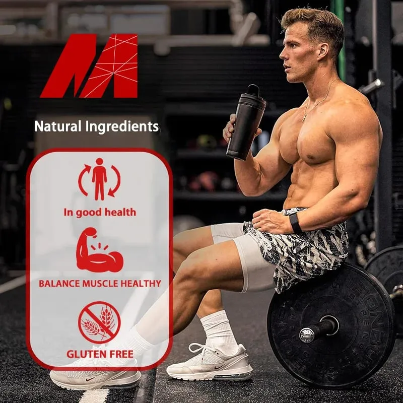 Whey Protein Capsules - Contains 5000mg of Protein - Supports Recovery Balanced Muscle Health Gluten Free NON-GMO