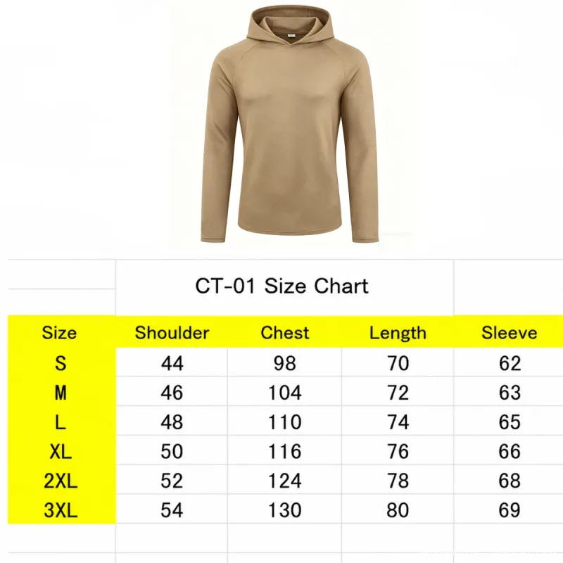 Felpe con cappuccio a maniche lunghe da uomo Camicie di protezione solare T-shirt solida ad asciugatura rapida Uomo Bodybuilding Fitness Muscolo Abbigliamento sportivo Abbigliamento da palestra