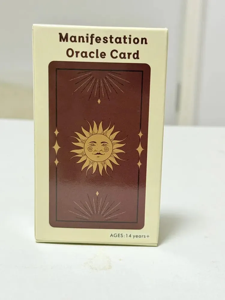 Manifestation oracle card 33 deck 10*6.3cm English Version Tarot Board games Throughout The Deck — image 6