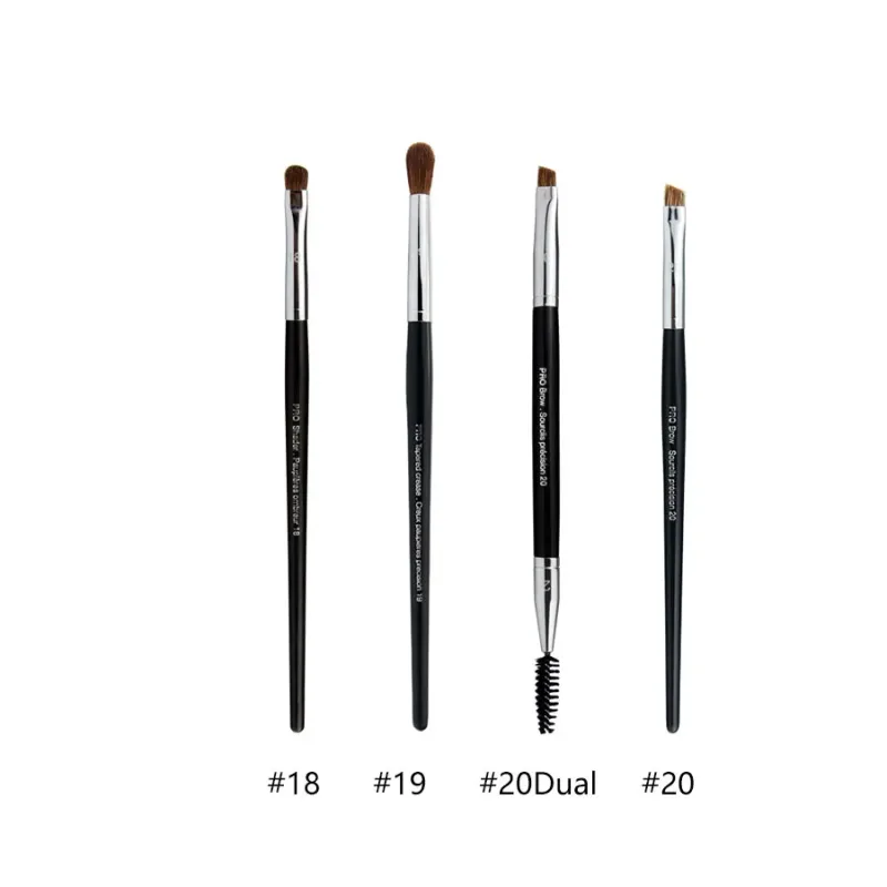 4pcs/set Pro Allover Eye Shadow Makeup Brushes Lip Brow Precision Concealer Blending Domed Crease Smudge Highlight Make Up Brush — image 7