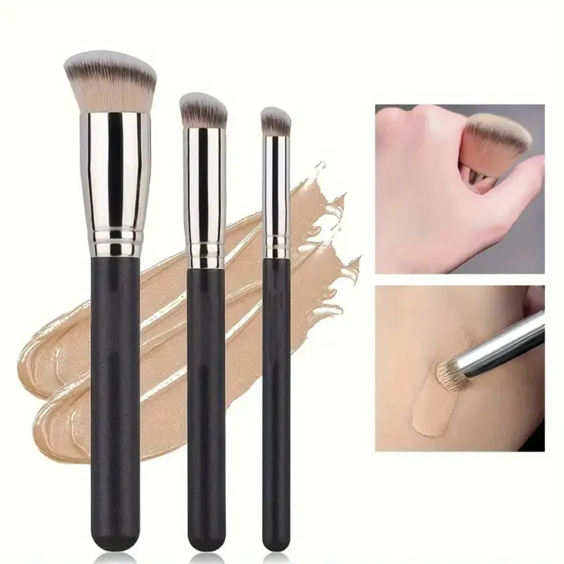 Foundation Concealer Brush Premium Contour Blusher Brushes Flawless Under Eye Dense Face Makeup Brush For Blending 170 270 370