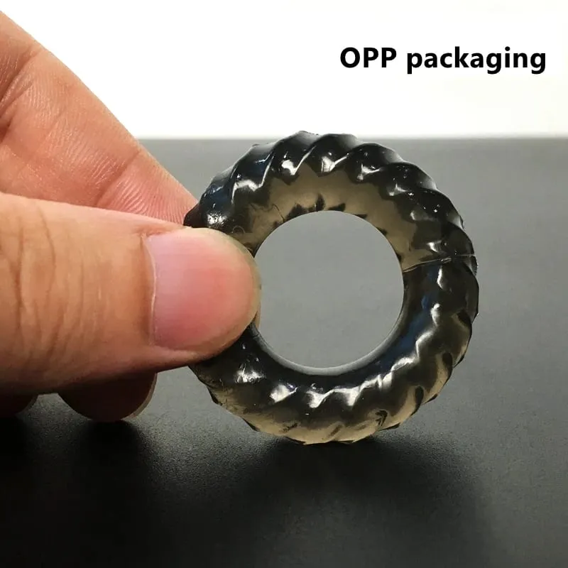 Male Penis Ring For Men Delay Ejaculation Stronger Erection Semen Lock Rings Masturbating Sex Toys For Man Gay Adult No Vibrator