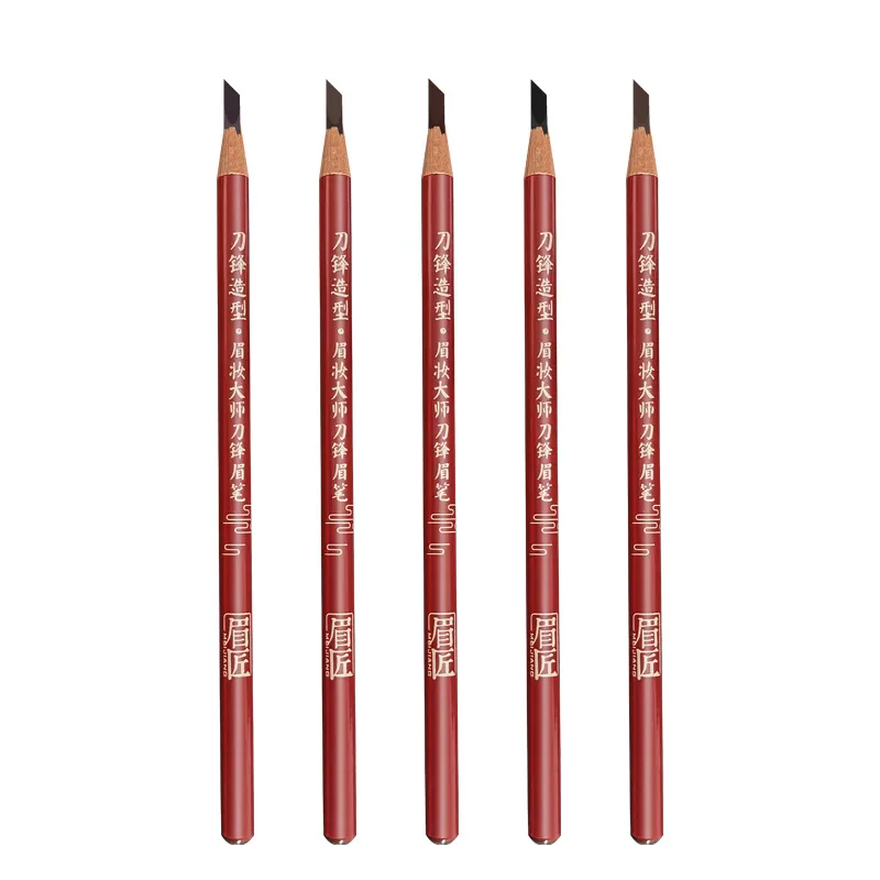 Precision Hard Core Eyebrow Pencil - Creates Natural Wild Brows with Microblading Effect Waterproof and Long Wearing