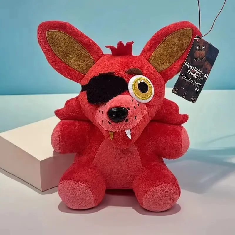 FNaf 18CM Plush Toys Bonnie Bear Foxy Cartoon Stuffed Dolls Freddy Kids Gifts Cute Game Doll