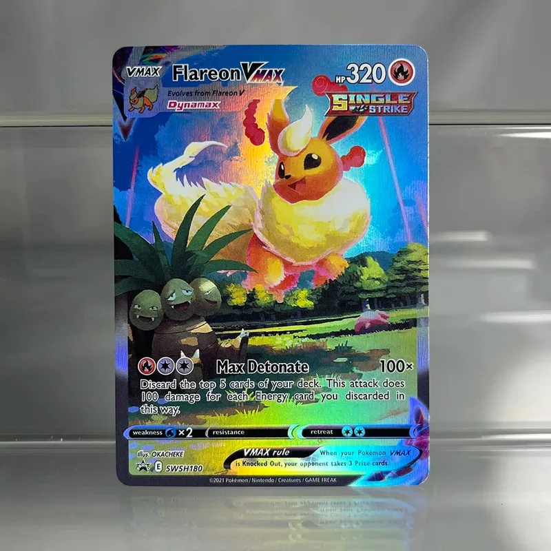 PKM Cards Holographic Vstar Vmax with Rayquaza Darkrai Blastoise Mewtwo Collection Proxy PTCG Cards Toys Gifts