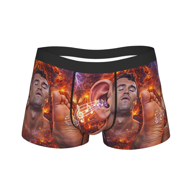 Charlie Kirk Meme Boxershorts Pouch Underkläder Högkvalitativ Customs Shorts Trosor Nyhet Herr Trosor Plus Size 2XL