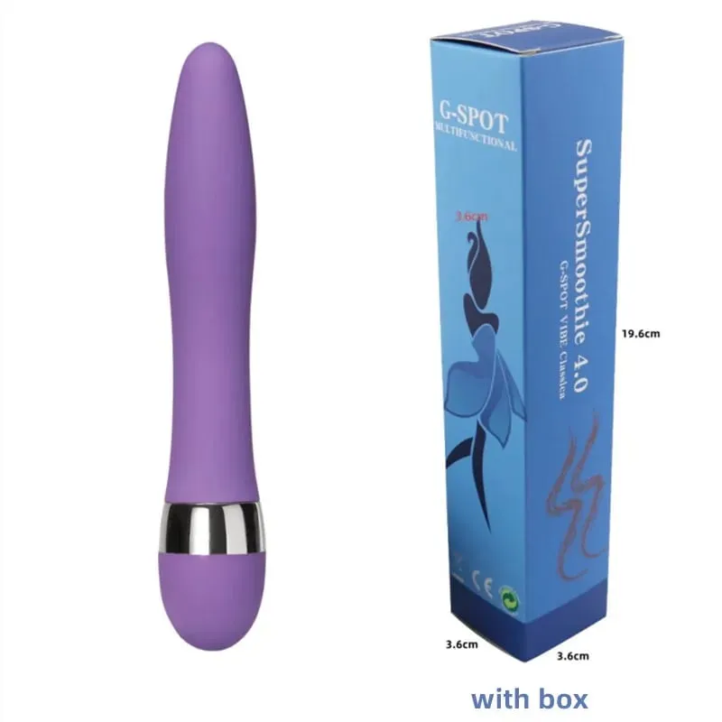 Multi Speed G Spot Vibrator Vagina Clitoris Stimulator Butt Plug Anal Adult Sex Toy for Women Men Couples Silicone Dildo